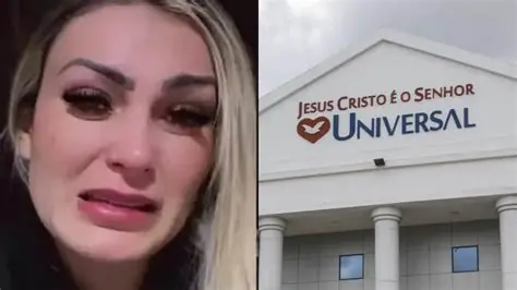 Andressa Urach perde ação contra Igreja Universal e promete recorrer até última instância