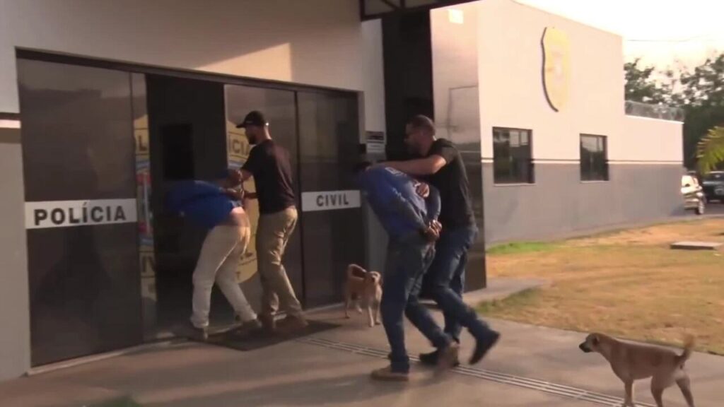 Cães 'caramelos' se tornam guardiões e mascotes de delegacia em MT