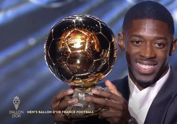 Dembélé conquista Bola de Ouro e marca nova era no futebol