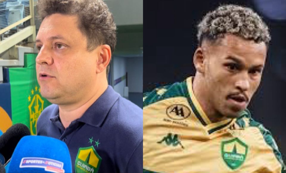 Presidente do Cuiabá critica jogador publicamente em jogo da Série B
