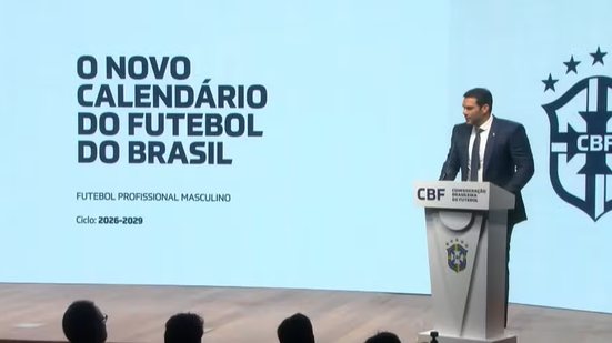 CBF anuncia novo calendário do futebol brasileiro para 2026-2029