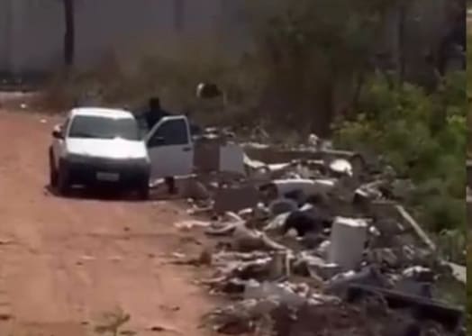 Descarte irregular de lixo revolta moradores em Cuiabá
