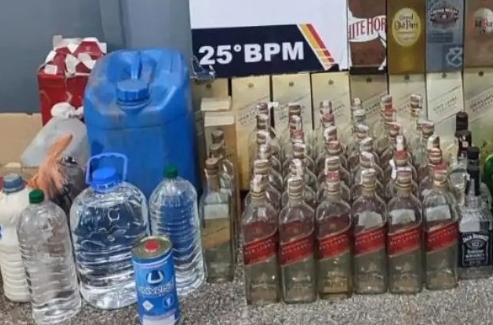 Polícia desmantela ponto de adulteração de bebidas em Várzea Grande