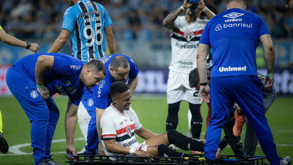 Wendell: lateral do São Paulo sofre lesão e agrava crise de desfalques