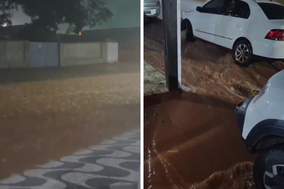 Chuva forte causa enxurradas em Chapada dos Guimarães; veja previsão