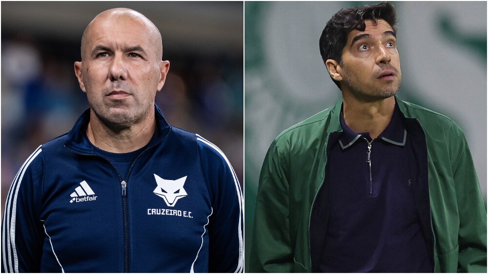 Amizade em campo: técnicos de Cruzeiro e Palmeiras se conhecem de Portugal
