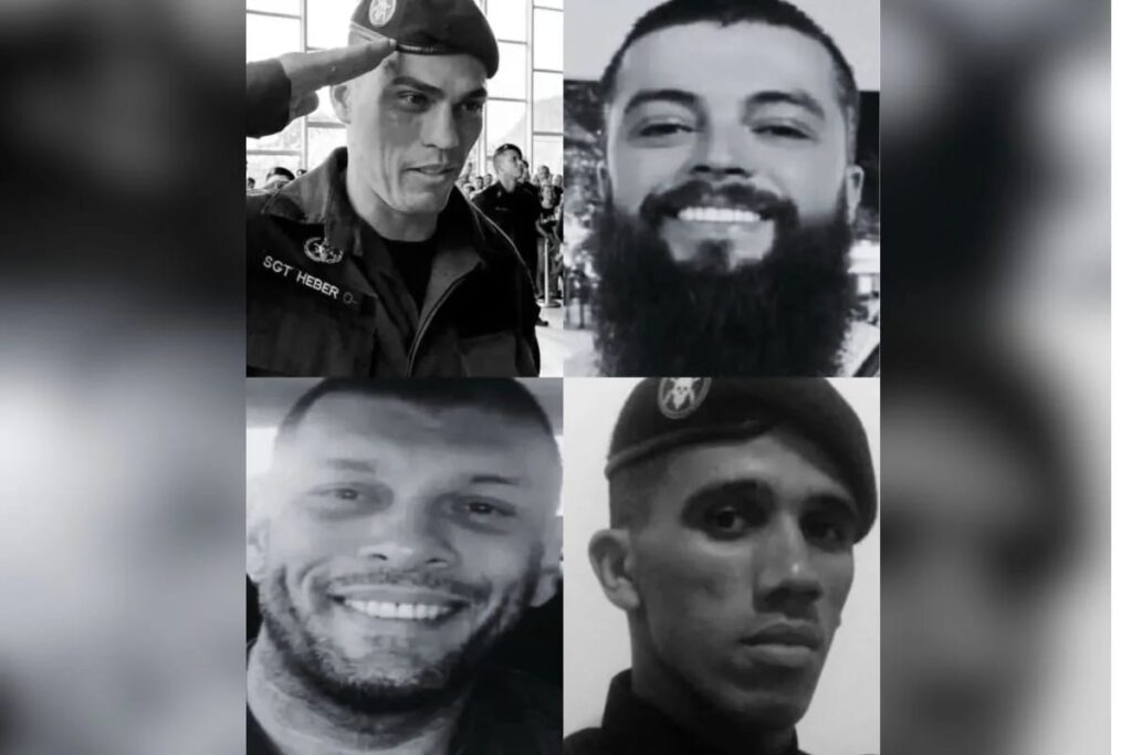 União política: adversários homenageiam policiais mortos em operação