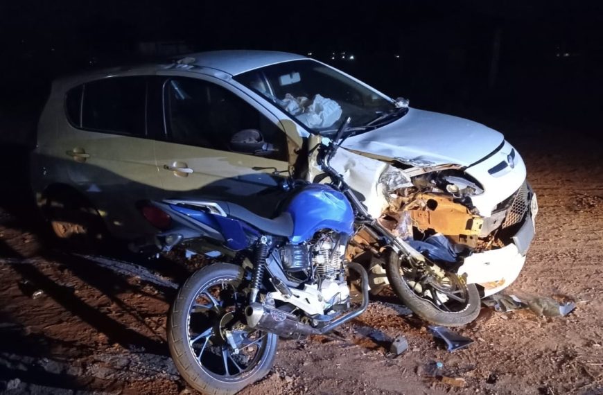 Acidente grave na MT-270 deixa motociclista em estado crítico
