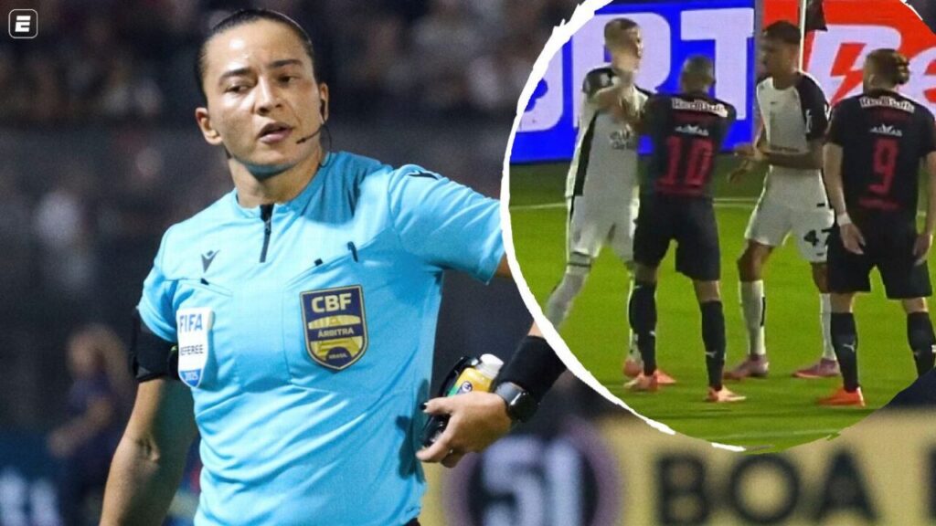 Corinthians revolta-se com arbitragem em derrota para Bragantino