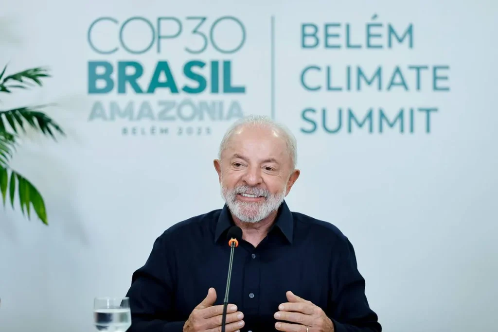 Lula recebe líderes globais na COP30 e reforça compromisso ambiental