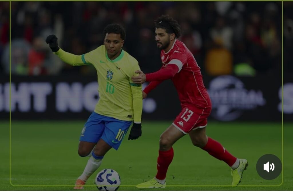 Brasil empata com Tunísia e encerra temporada 2025