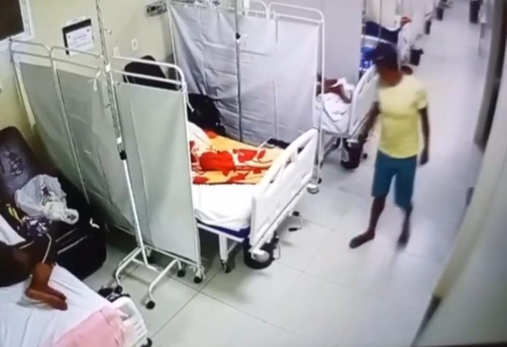Furto em UPA de Cáceres: celular de paciente é levado; suspeito é preso