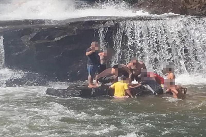 Jovem morre afogado em cachoeira de Juscimeira, MT