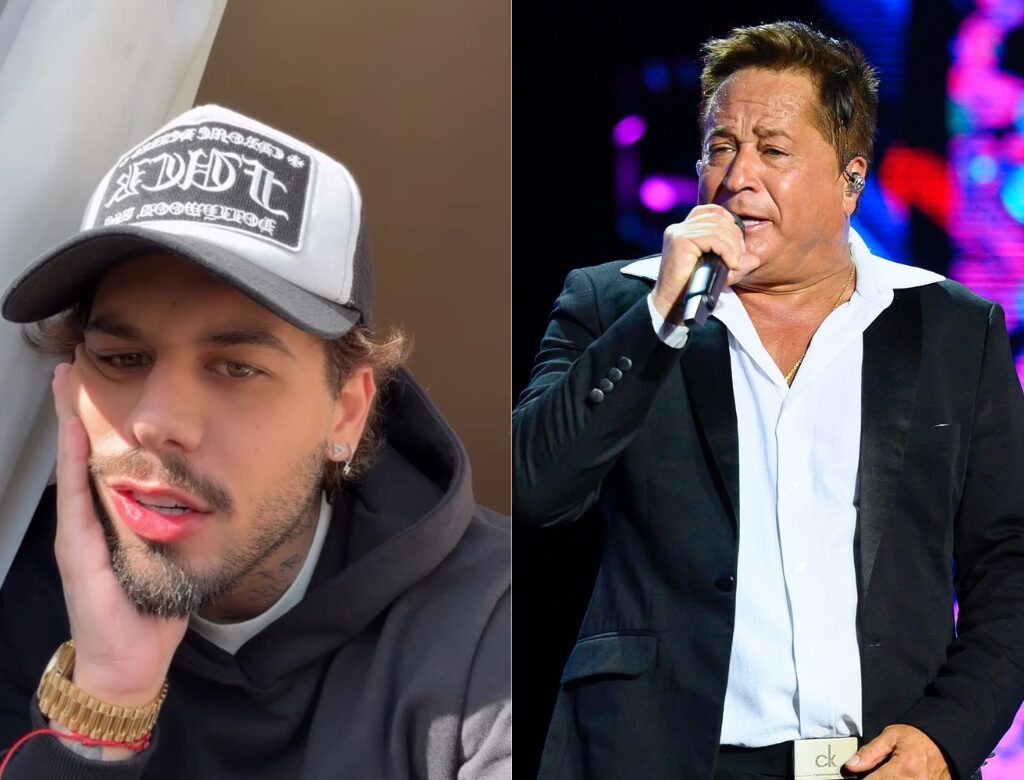 Zé Felipe atende pedido de Leonardo em show em Angola