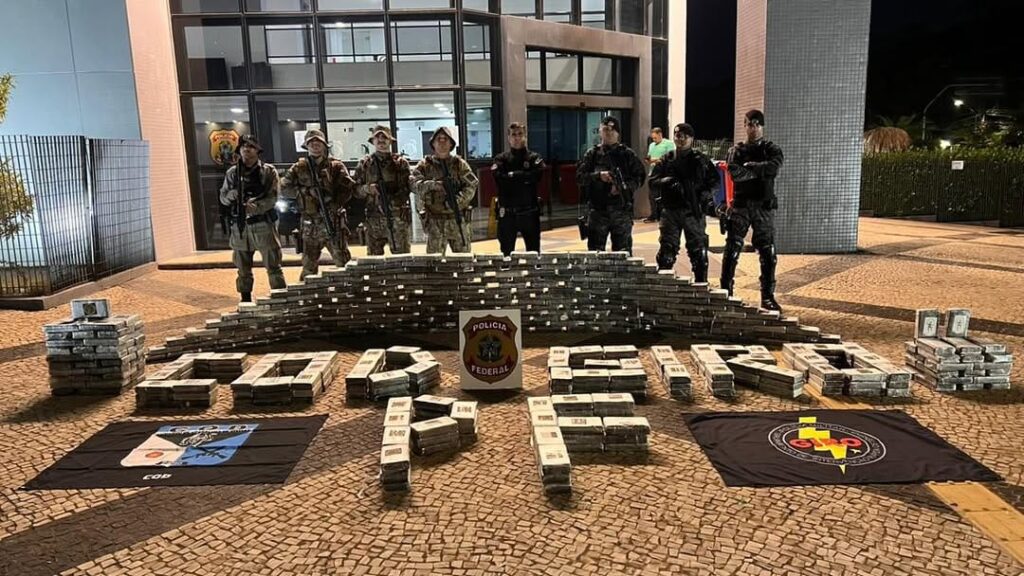 Megaoperação apreende 530 kg de cocaína em carga de carne