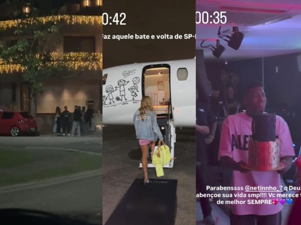 Festa de aniversário de irmão de Vini Jr. reúne famosos no Rio