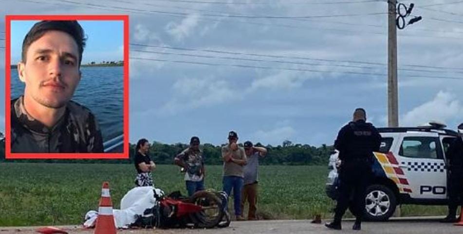 Engenheiro civil morre em colisão com caminhão na MT-140