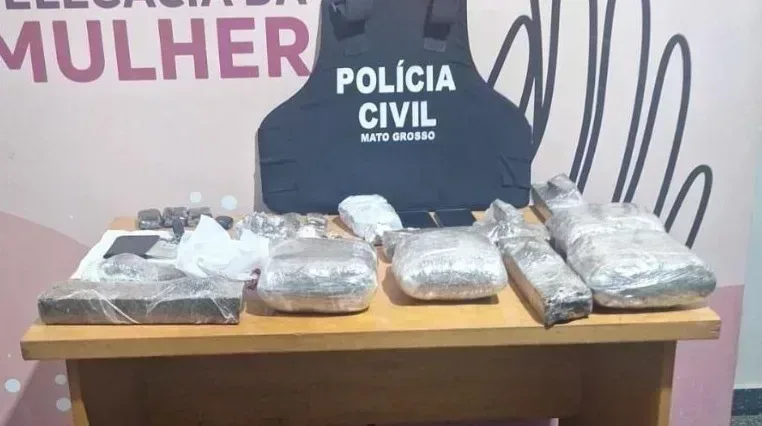 Jovem é preso em Cuiabá por violência doméstica e suspeita de envolv… e reforça em destaque