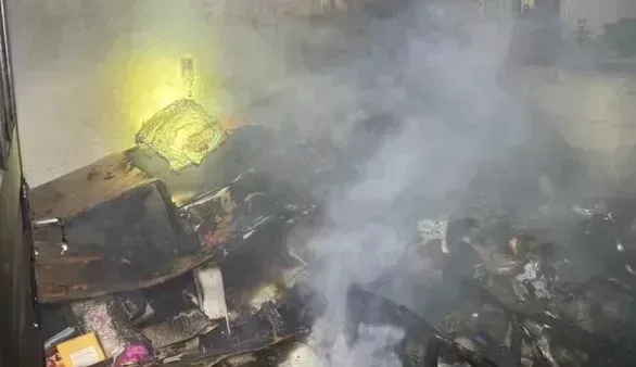 Incêndio atinge casa em Lucas do Rio Verde e moradores evitam tragéd… e reforça em destaque