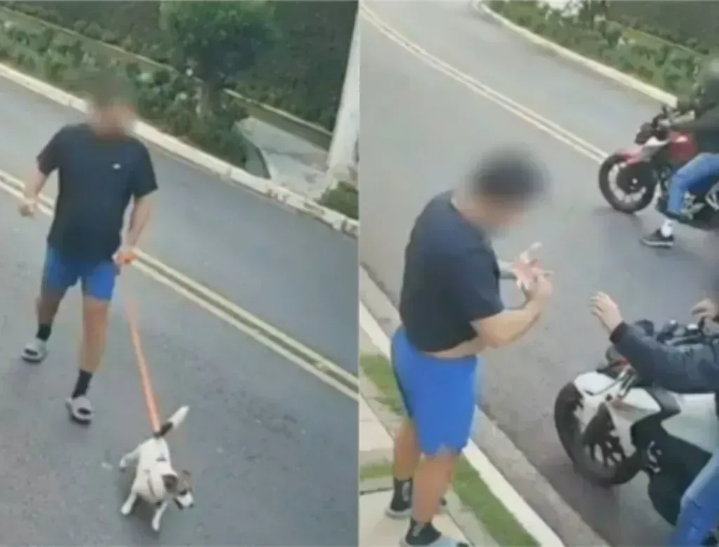 Cachorro de homem assaltado foge durante roubo de aliança e ganha peso na reperc em destaque