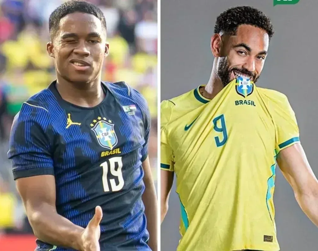 Endrick destaque imprensa espanhola Seleção camisa 9 em destaque