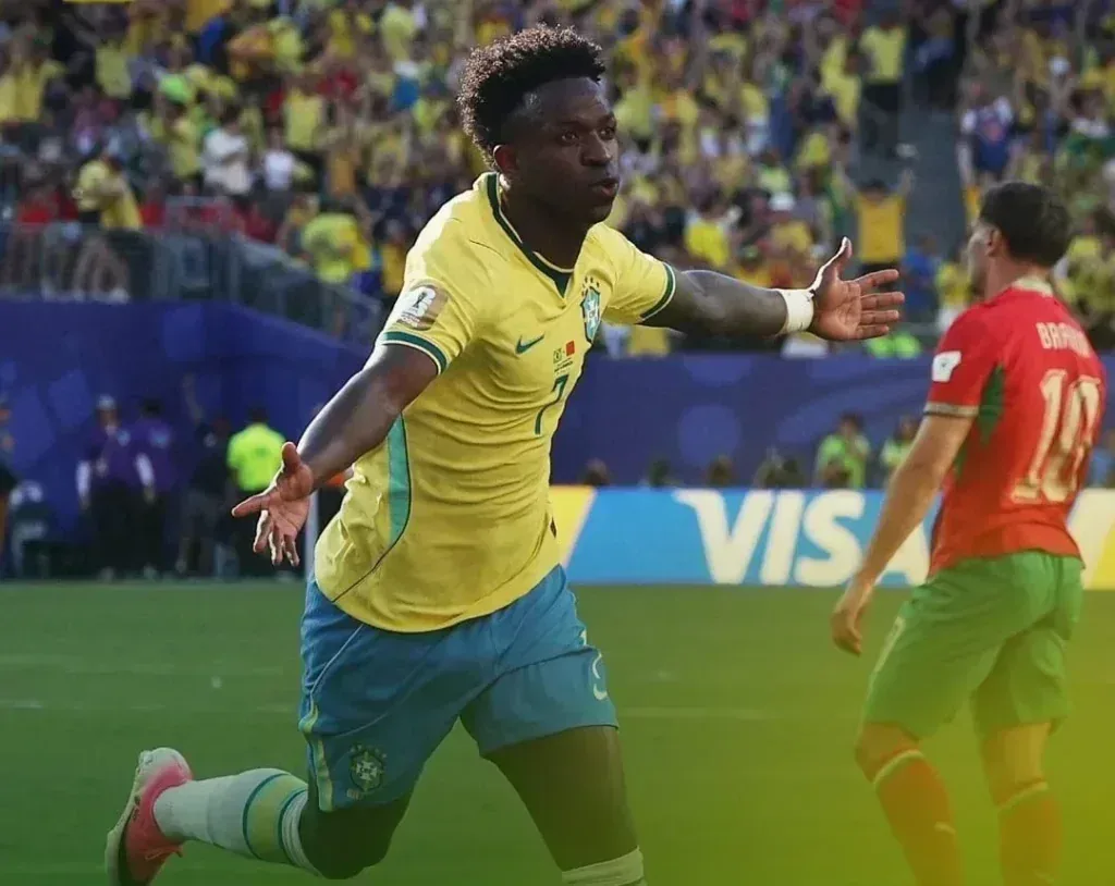Vinícius Júnior marca em Copa do Mundo e impacto para futebol brasileiro em destaque