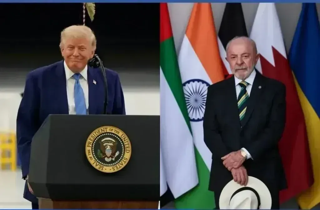 avaliação institucional de Lula por Trump em destaque