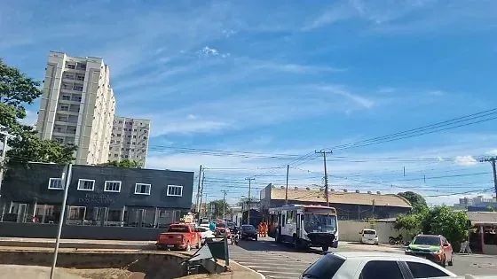 acidente viatura bombeiros ônibus Cuiabá em destaque