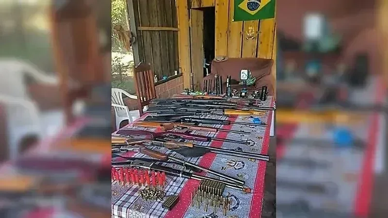 apreensão armas e pesca ilegal Rio Teles Pires em destaque