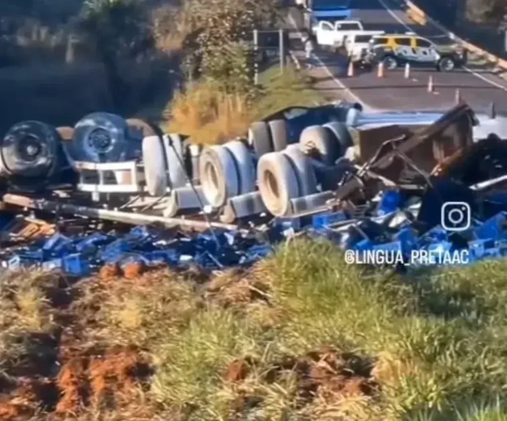 acidente MS-377 motorista morte em destaque